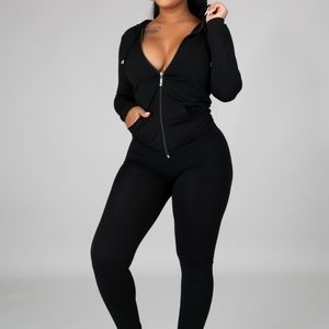 Black Jogger suit